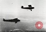 Image of C-2A aircraft midair refueling Los Angeles California USA, 1930, second 10 stock footage video 65675059524