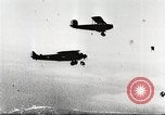 Image of C-2A aircraft midair refueling Los Angeles California USA, 1930, second 23 stock footage video 65675059524