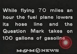 Image of C-2A aircraft midair refueling Los Angeles California USA, 1930, second 29 stock footage video 65675059524