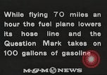 Image of C-2A aircraft midair refueling Los Angeles California USA, 1930, second 31 stock footage video 65675059524