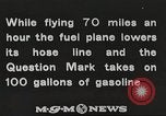 Image of C-2A aircraft midair refueling Los Angeles California USA, 1930, second 39 stock footage video 65675059524
