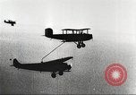 Image of C-2A aircraft midair refueling Los Angeles California USA, 1930, second 59 stock footage video 65675059524