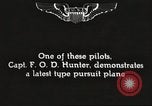 Image of pursuit aircraft California United States USA, 1930, second 28 stock footage video 65675059543