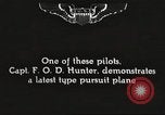 Image of pursuit aircraft California United States USA, 1930, second 30 stock footage video 65675059543
