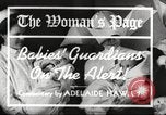 Standbild evakuieren Babys Philadelphia Pennsylvania USA, 1942, aus Sekunde 16 historischem Filmmaterial Videoclip 65675059545