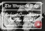 Standbild evakuieren Babys Philadelphia Pennsylvania USA, 1942, aus Sekunde 18 historischem Filmmaterial Videoclip 65675059545