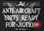 Standbild Anti Aircraft Einheit California United States USA, 1942, aus Sekunde 6 historischem Filmmaterial Videoclip 65675059548