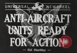 Standbild Anti Aircraft Einheit California United States USA, 1942, aus Sekunde 7 historischem Filmmaterial Videoclip 65675059548