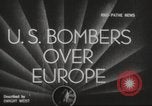 Standbild B-17 Flugzeuge europäische Theater, 1942, aus Sekunde 3 historischem Filmmaterial Videoclip 65675059552