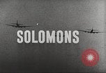 Standbild B-17 Flugzeuge Salomonen, 1942, aus Sekunde 4 historischem Filmmaterial Videoclip 65675059553