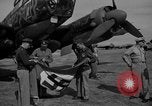 Standbild deutsche Ju-88 Flugzeuge europäische Theater, 1943, aus Sekunde 59 historischem Filmmaterial Videoclip 65675059562