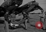 Standbild deutsche Ju-88 Flugzeuge europäische Theater, 1943, aus Sekunde 61 historischem Filmmaterial Videoclip 65675059562
