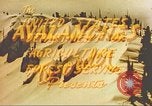 Standbild Lawine Alta Utah USA, 1950, aus Sekunde 8 historischem Filmmaterial Videoclip 65675059567