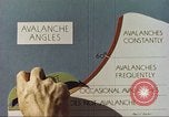 Image avalanche Alta Utah USA, 1950, de la seconde 25 séquences d'archives historiques vidéo 65675059568