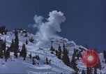 Image of Intentional avalanche at Alta resort Alta Utah USA, 1950, second 25 stock footage video 65675059573