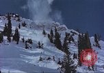 Image of Intentional avalanche at Alta resort Alta Utah USA, 1950, second 29 stock footage video 65675059573