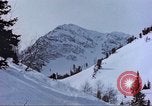 Image of Intentional avalanche at Alta resort Alta Utah USA, 1950, second 47 stock footage video 65675059573