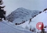 Image of Intentional avalanche at Alta resort Alta Utah USA, 1950, second 48 stock footage video 65675059573