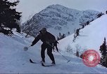 Image of Intentional avalanche at Alta resort Alta Utah USA, 1950, second 57 stock footage video 65675059573