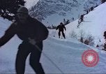 Image of Intentional avalanche at Alta resort Alta Utah USA, 1950, second 58 stock footage video 65675059573