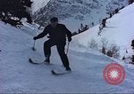 Image of Intentional avalanche at Alta resort Alta Utah USA, 1950, second 60 stock footage video 65675059573