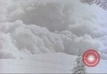 Image of Snow avalanche Alta Utah USA, 1950, second 52 stock footage video 65675059574
