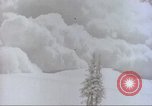 Image of Snow avalanche Alta Utah USA, 1950, second 53 stock footage video 65675059574