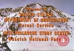 Image of avalanche affected area Alta Utah USA, 1950, second 9 stock footage video 65675059575