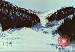 Image of avalanche affected area Alta Utah USA, 1950, second 40 stock footage video 65675059575