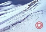Image of slab avalanche Alta Utah USA, 1950, second 1 stock footage video 65675059577