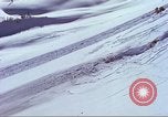Image of slab avalanche Alta Utah USA, 1950, second 6 stock footage video 65675059577