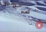 Image of slab avalanche Alta Utah USA, 1950, second 19 stock footage video 65675059577