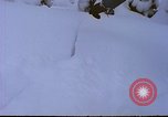 Image of slab avalanche Alta Utah USA, 1950, second 24 stock footage video 65675059577