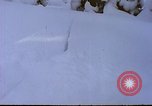 Image of slab avalanche Alta Utah USA, 1950, second 25 stock footage video 65675059577