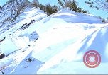 Image of slab avalanche Alta Utah USA, 1950, second 27 stock footage video 65675059577