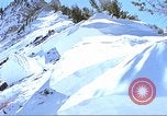 Image of slab avalanche Alta Utah USA, 1950, second 28 stock footage video 65675059577