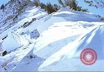 Image of slab avalanche Alta Utah USA, 1950, second 29 stock footage video 65675059577