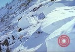 Image of slab avalanche Alta Utah USA, 1950, second 33 stock footage video 65675059577