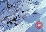 Image of slab avalanche Alta Utah USA, 1950, second 36 stock footage video 65675059577