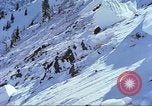 Image of slab avalanche Alta Utah USA, 1950, second 37 stock footage video 65675059577