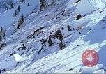 Image of slab avalanche Alta Utah USA, 1950, second 38 stock footage video 65675059577