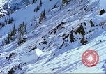 Image of slab avalanche Alta Utah USA, 1950, second 39 stock footage video 65675059577