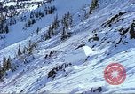 Image of slab avalanche Alta Utah USA, 1950, second 41 stock footage video 65675059577