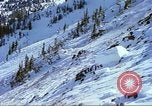Image of slab avalanche Alta Utah USA, 1950, second 42 stock footage video 65675059577