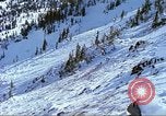 Image of slab avalanche Alta Utah USA, 1950, second 44 stock footage video 65675059577