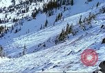 Image of slab avalanche Alta Utah USA, 1950, second 45 stock footage video 65675059577
