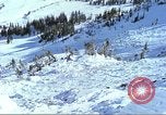 Image of slab avalanche Alta Utah USA, 1950, second 49 stock footage video 65675059577