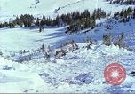 Image of slab avalanche Alta Utah USA, 1950, second 51 stock footage video 65675059577