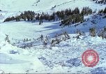 Image of slab avalanche Alta Utah USA, 1950, second 52 stock footage video 65675059577