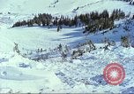 Image of slab avalanche Alta Utah USA, 1950, second 54 stock footage video 65675059577